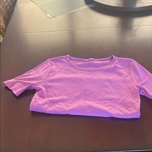 J. Crew Purple Short Sleeve Tee